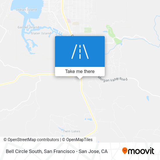 Mapa de Bell Circle South