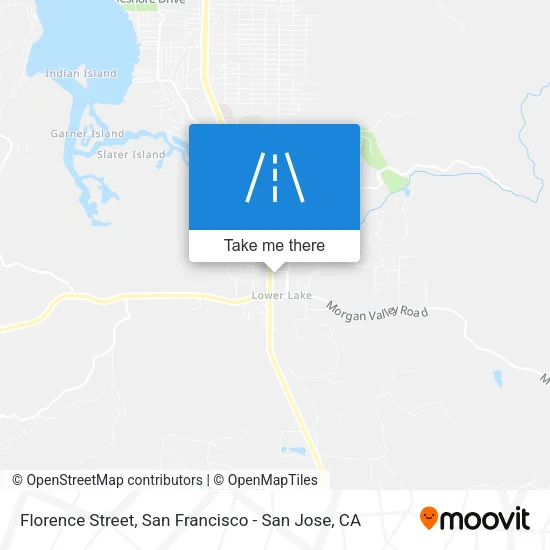Florence Street map