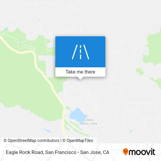 Mapa de Eagle Rock Road