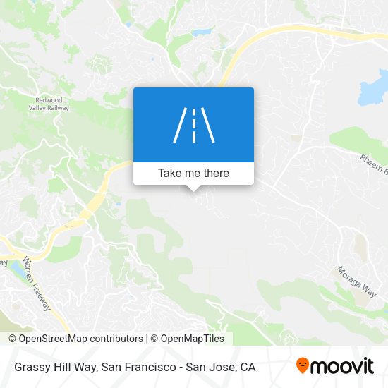 Mapa de Grassy Hill Way