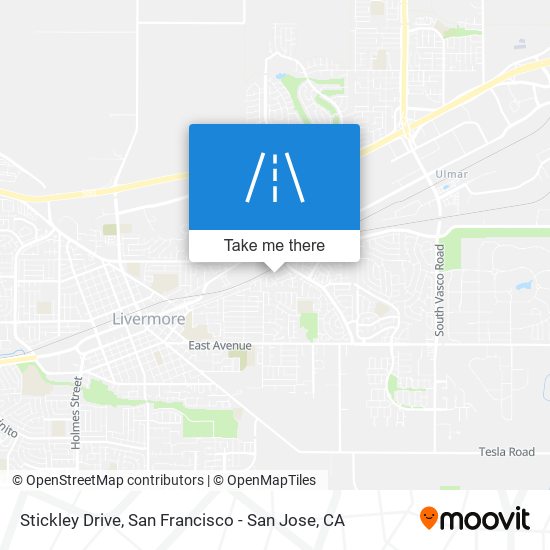 Stickley Drive map