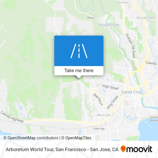 Arboretum World Tour map