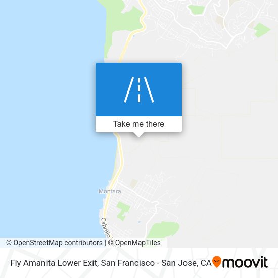 Fly Amanita Lower Exit map