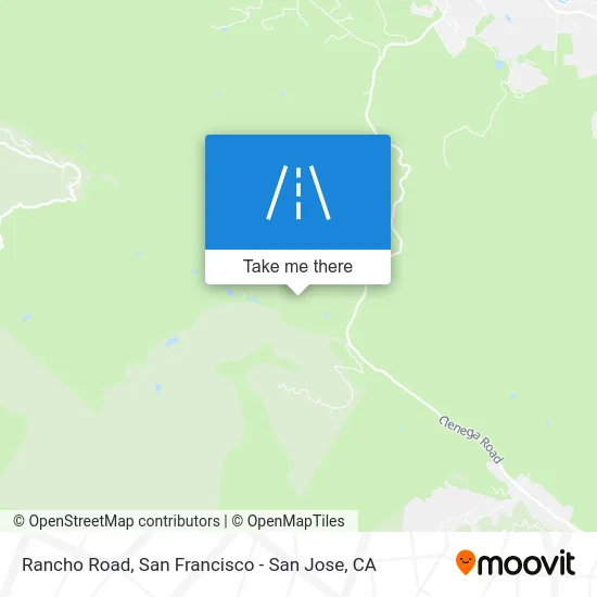 Rancho Road map
