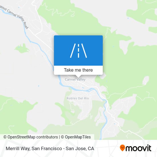 Mapa de Merrill Way