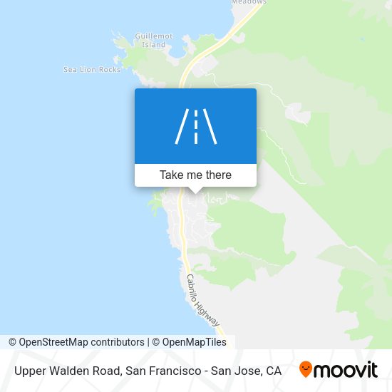 Mapa de Upper Walden Road