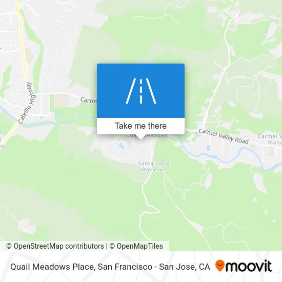 Mapa de Quail Meadows Place