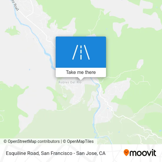 Esquiline Road map