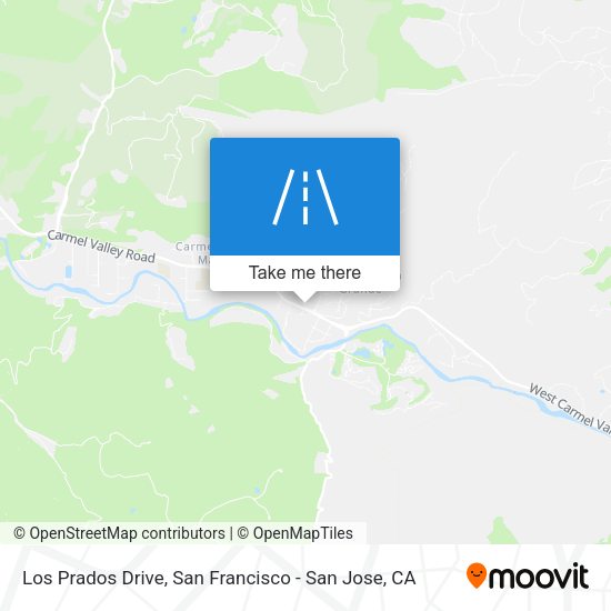 Mapa de Los Prados Drive