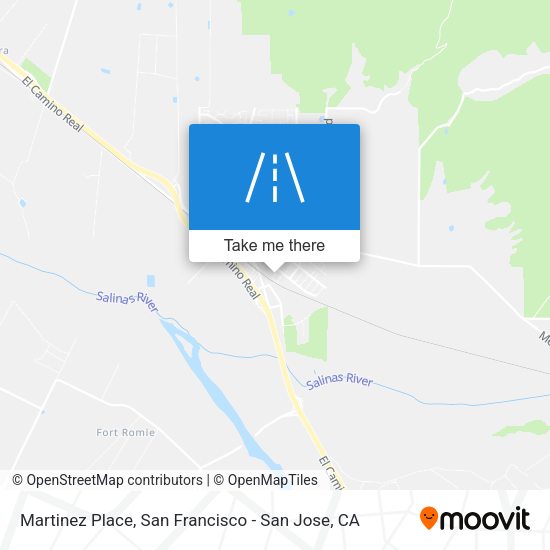 Mapa de Martinez Place