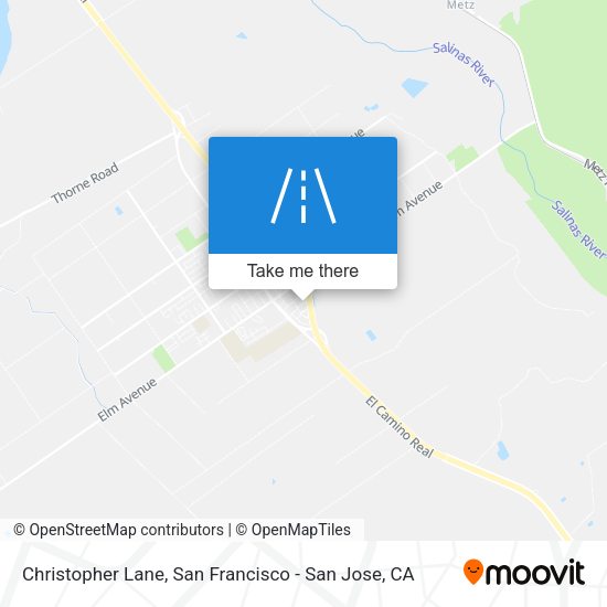 Christopher Lane map
