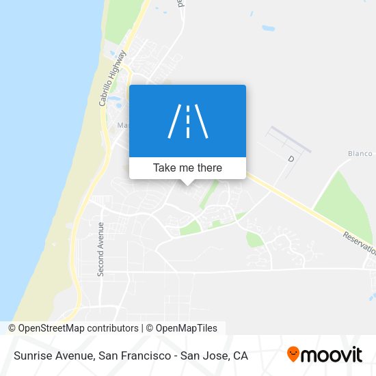 Mapa de Sunrise Avenue