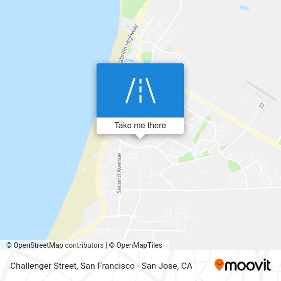 Mapa de Challenger Street