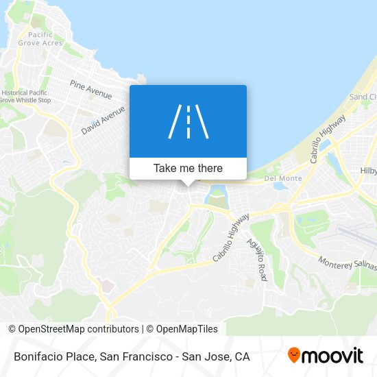 Mapa de Bonifacio Place