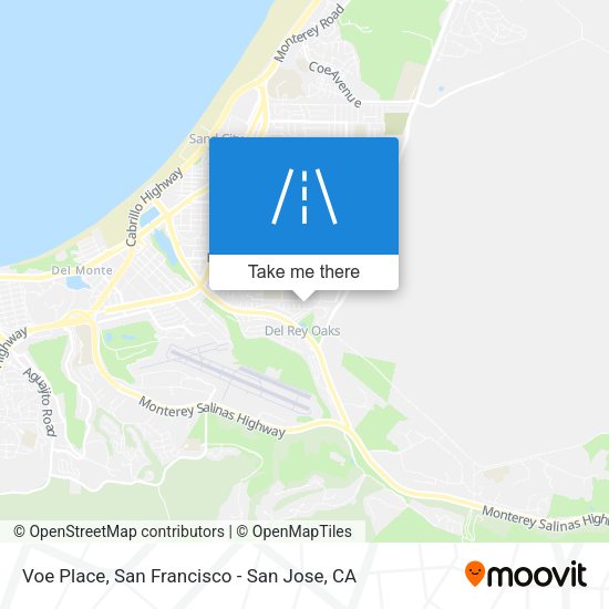 Mapa de Voe Place