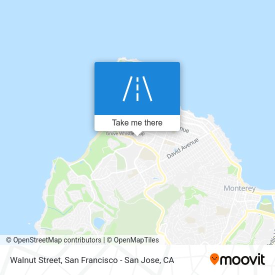 Mapa de Walnut Street