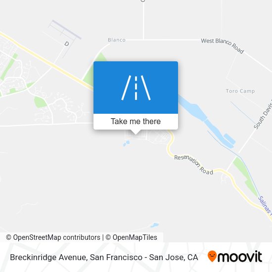 Breckinridge Avenue map