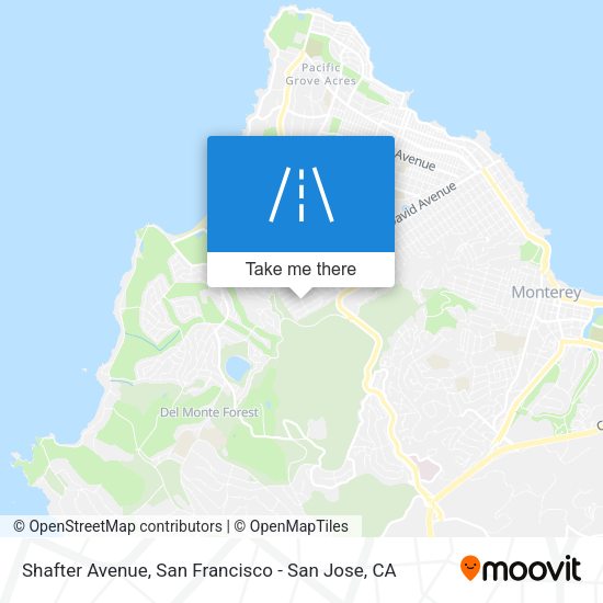 Mapa de Shafter Avenue