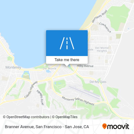 Mapa de Branner Avenue