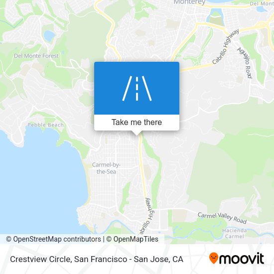 Mapa de Crestview Circle