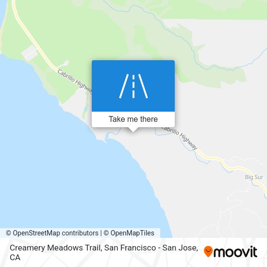 Creamery Meadows Trail map
