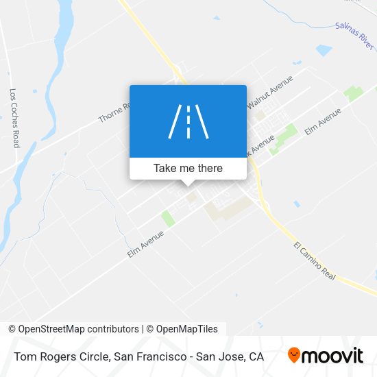 Mapa de Tom Rogers Circle