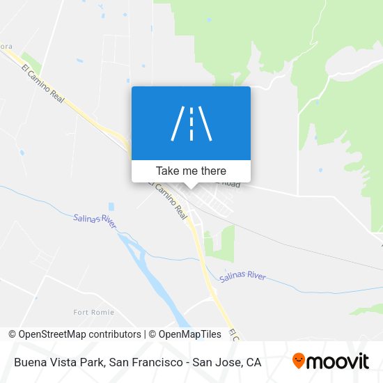 Buena Vista Park map