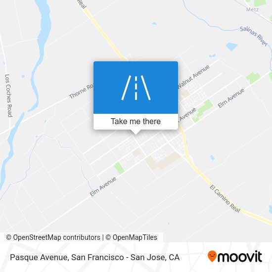 Mapa de Pasque Avenue