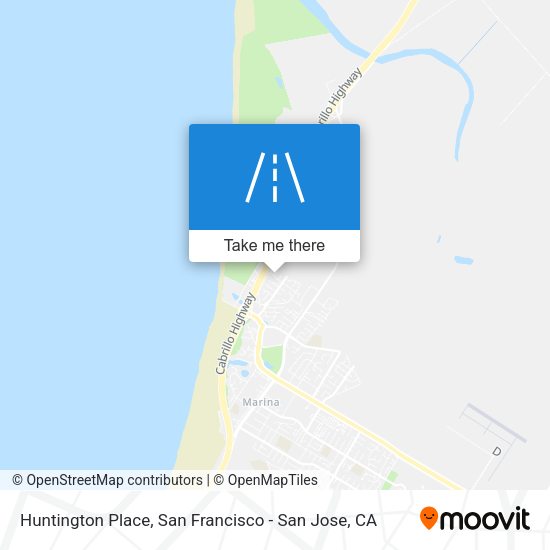 Huntington Place map