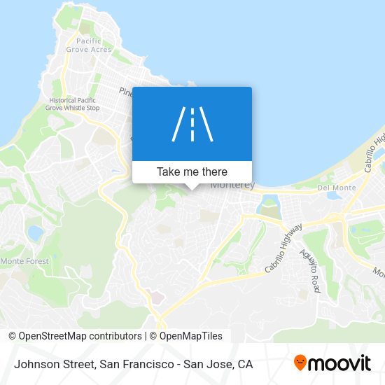 Mapa de Johnson Street