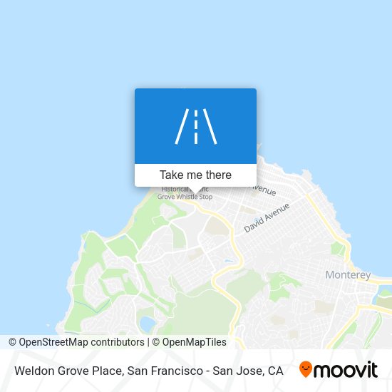 Mapa de Weldon Grove Place