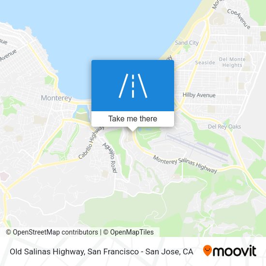 Mapa de Old Salinas Highway
