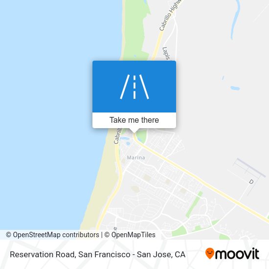 Reservation Road map