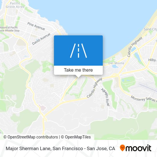 Mapa de Major Sherman Lane