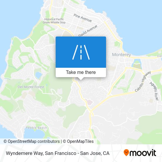 Mapa de Wyndemere Way