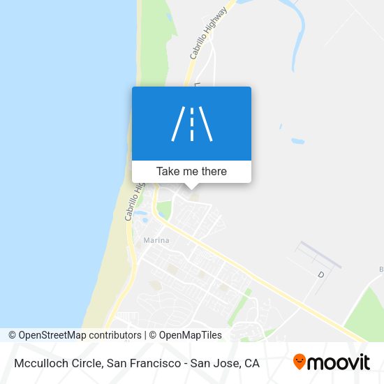 Mapa de Mcculloch Circle