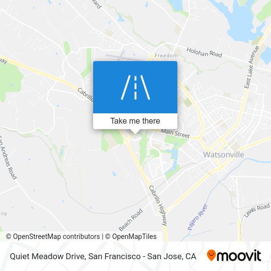 Mapa de Quiet Meadow Drive