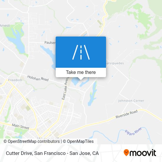 Mapa de Cutter Drive