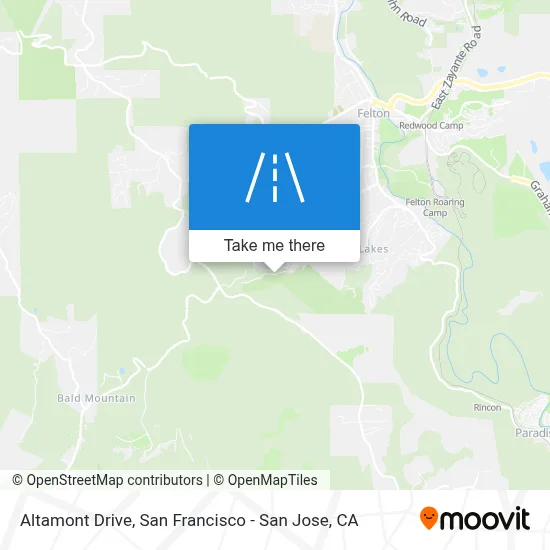 Altamont Drive map