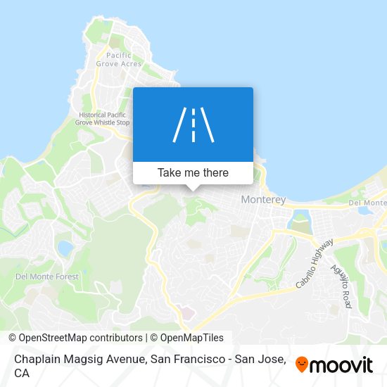 Chaplain Magsig Avenue map