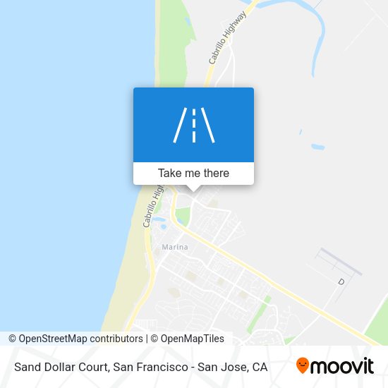 Mapa de Sand Dollar Court
