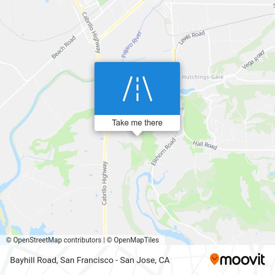 Mapa de Bayhill Road