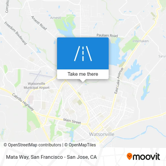 Mata Way map