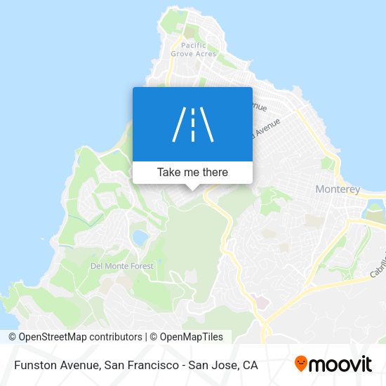 Mapa de Funston Avenue