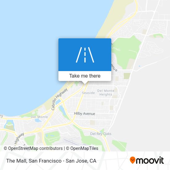 Mapa de The Mall