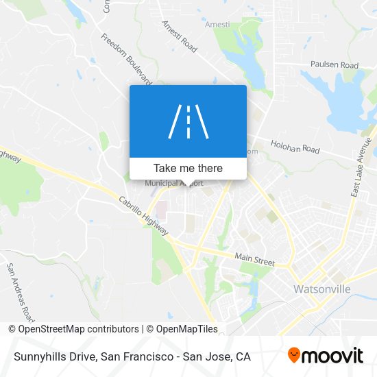 Sunnyhills Drive map