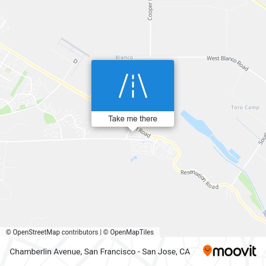 Chamberlin Avenue map