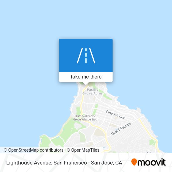 Lighthouse Avenue map