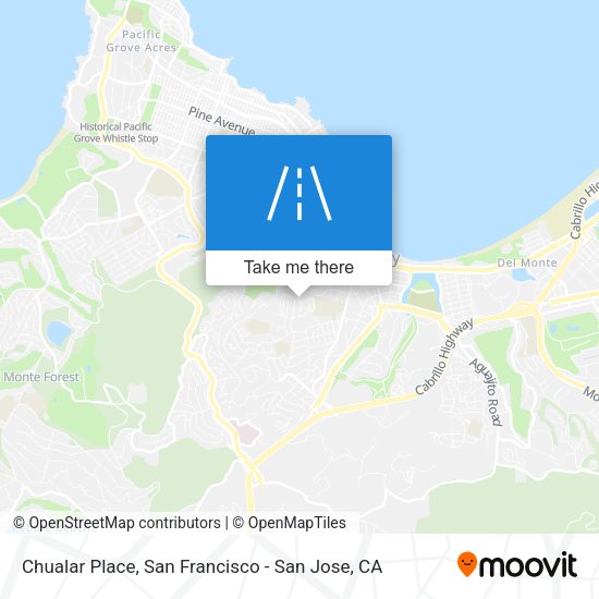 Mapa de Chualar Place