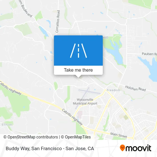 Buddy Way map